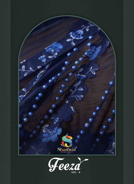 Feeza Vol 4 By Shashvat Fancy Designer Saree Wholesale Shop In Surat